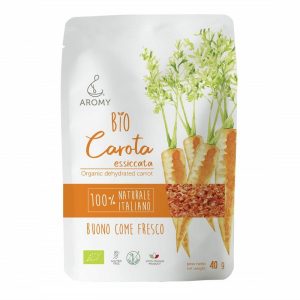 Carota biologica disidratata Aromy fronte
