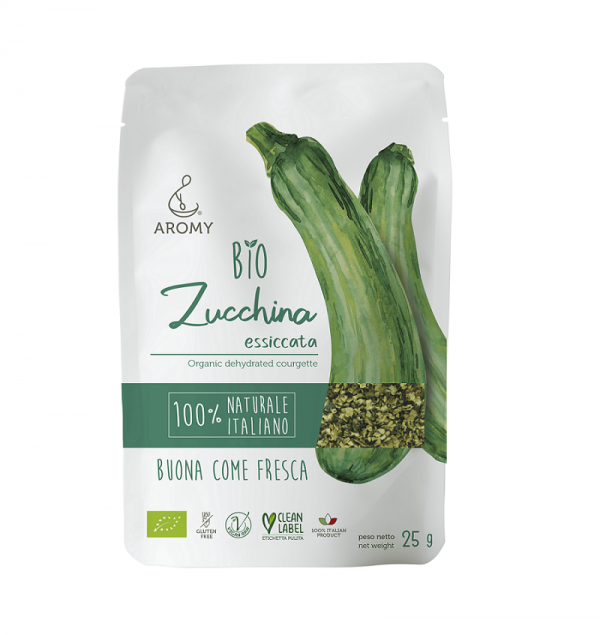 Zucchina biologica disidratata Aromy fronte
