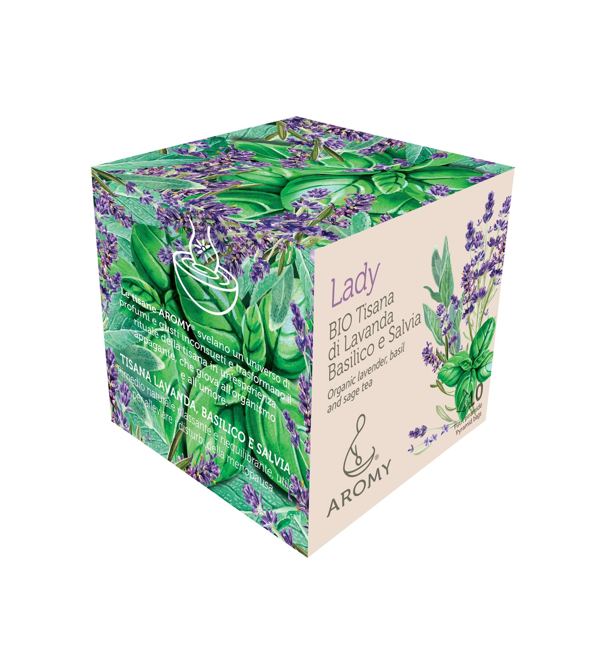 Organic Lavender, Basil & Sage Tea - Image 2