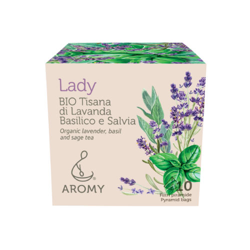 Tisana Lavanda Basilico Salvia fronte