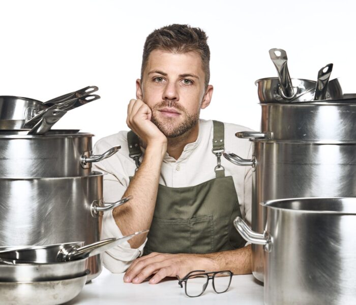 chef lorenzo cogo e pentole