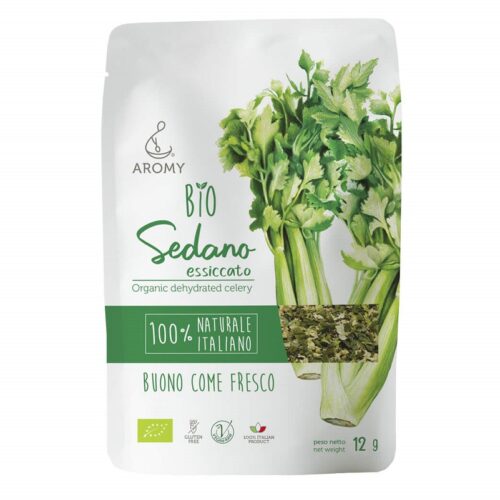 Sedano biologico disidratato Aromy fronte